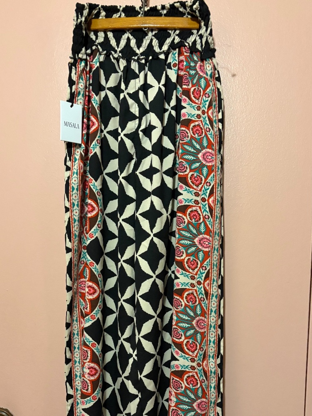 Masala Colorfu Wide-leg Pants (sz. S)
